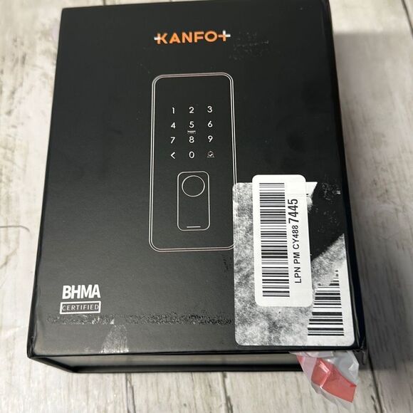 KANFOX Keyless Entry Door Lock Smart Lock for Front Door with Doorbell Fingerpri - Picture 2 of 6